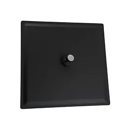 Верхній душ Globus Lux ST-0300-Q-BB, Чорний матовий - мініатюра 3