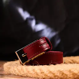 Ремінь шкіряний Grande Pelle жіночий 1,9х110 см acs0024598 - мініатюра 8