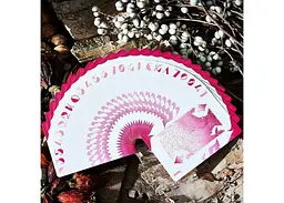 Карти гральні United States Playing Card Company Bocopo Lonely Wolf Pink Edition (PC_BLNWP) - мініатюра 2