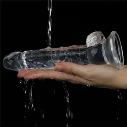 Фалоімітатор Flawless Clear Dildo 7.5' 19 см прозорий - мініатюра 7