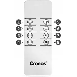 Кондиціонер Cronos Octagon ACF01L 9L + Wi-fi мобільний переносний - мініатюра 6