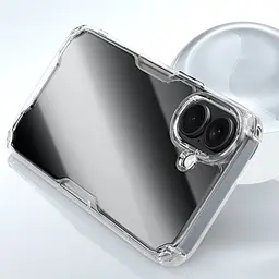 TPU чохол Nillkin Nature Pro Series для Apple iPhone 16 Plus (6.7) Безбарвний (прозорий) - мініатюра 6
