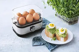 Електрична яйцеварка на 6 яєць для кухні - зручна та безпечна яйцеварка на 6 яєць - мініатюра 4