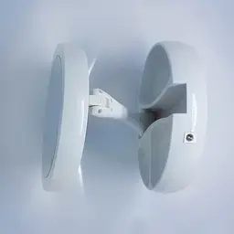 Складне дзеркало для макіяжу з Led підсвічуванням кругле збільшувальне 10x My Fold Away Mirror білий - мініатюра 4
