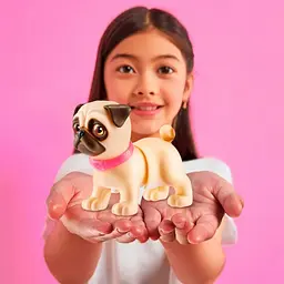 Інтерактивне цуценя Грайливий Мопс PETS ALIVE 9530SQ1-4 ходить веляє хвостиком - мініатюра 2
