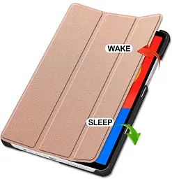 Чохол BeCover Smart Case для Xiaomi Redmi Pad SE 8.7" Рожево-золотистий (711909) - мініатюра 4