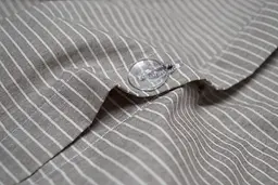 Постільна білизна Lotus Home - Premium Percale Stripe коричневий євро - мініатюра 7