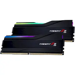 Модуль пам'яті G.Skill DDR5 64GB (2x32) Trident Z5 6000MHz RGB Black (F5-6000J3238G32GX2-TZ5RK) - мініатюра 4