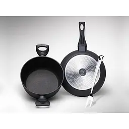Каструля з кришкой TVS Mineralia Eco Induction 24, 4,5 л (BS480242910701С) - мініатюра 2