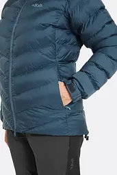 Жіноча тепла куртка Rab Nebitron Pro Jacket Womens 12 Темно-синій - мініатюра 5