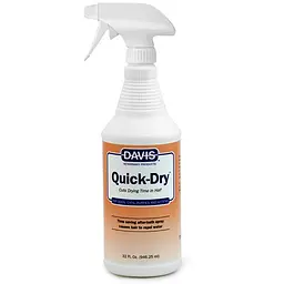 Davis Quick-Dry Spray девіс швидка сушіння спрей для собак та котів 0.946