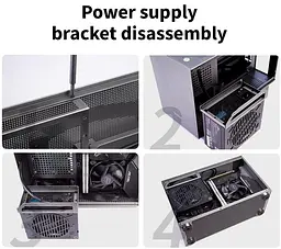 Корпус PcCooler MINI I100G PRO MESH сірий (MINI I100G PRO MESH) Без БЖ - мініатюра 7