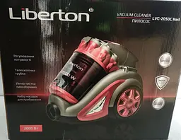 Пилосос Liberton LVC-2050C Red 2000 Вт циклонний - мініатюра 5