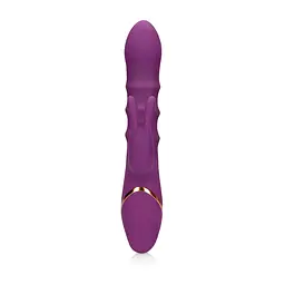 Вібратор-кролик Loveline Orchidee Purple 24 см (фіолетовий) - мініатюра 2