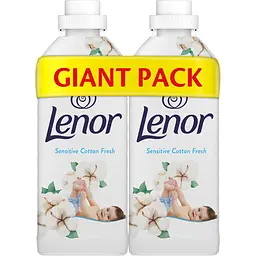 Кондиціонер для білизни Lenor Свіжість бавовни 2x1200 мл