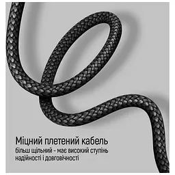 Дата кабель USB-C to USB-C 2.0m PD Fast Charging 65W 3A grey ColorWay (CW-CBPDCC039-GR) - мініатюра 6