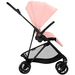 Коляска Cybex Melio Carbon Candy Pink з бампером (525000027) - мініатюра 4