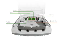MikroTiK Медіаконвертер FTC21-UPS 2xSFP 2.5G, 2xGE - мініатюра 4