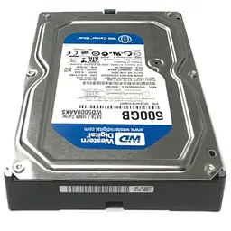 Жорсткий диск Western Digital 3.5 WD Caviar Blue 500GB (WD5000AAKS) Б/в - мініатюра 2