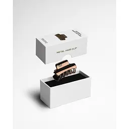 Заколка для волосся Sister`s Aroma Chocolate металева - мініатюра 2