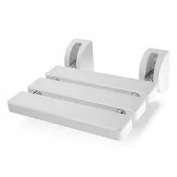 Сидіння для ванни та душу 4FIZJO відкидне, до 100 кг White (P-5905973406529)