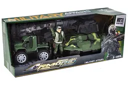 Машина 7-3 військова з набором, в коробці р.35, 5x10x14 см. YG Toys