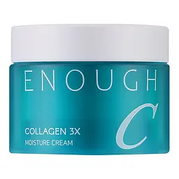 Зволожуючий крем для обличчя з колагеном Collagen 3X Moisture Cream Enough 50 мл
