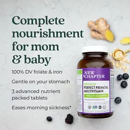 Мультивітаміни для вагітних New Chapter Perfect Prenatal 96 таблеток - мініатюра 6