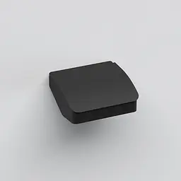 Тримач туалетного паперу Sonia S-Cube Black 173020 Чорний - мініатюра 2
