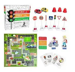 Настільна навчальна гра Danko Toys "Дорожні знаки" 30245 - мініатюра 3