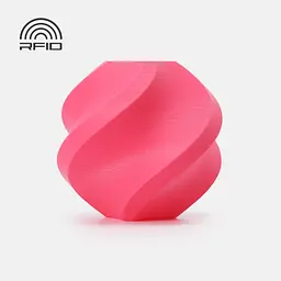 Пластик для 3D друку Bambu Lab PLA Basic Яскраво-рожевий (Hot Pink, 10204), філамент 1.75 мм, 1 кг, з котушкою