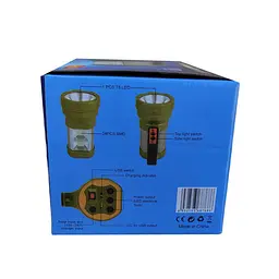 Ліхтарик світлодіодний акумулятор 4000mah Stenson BB-001 Green - мініатюра 4