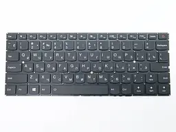 Клавіатура для LENOVO IdeaPad 710S-13IKB, 710S-13ISK (RU Black з підсвічуванням ). Оригінал. - мініатюра 3