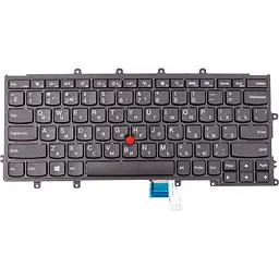 Клавіатура для ноутбука Lenovo ThinkPad A275, чорна, чорний фрейм (KB315901)