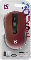 Bluetooth миша DEFENDER MM-605 (52605) red UA - мініатюра 4