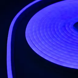 Комплект неонових стрічок LED NEON 2×5 м, жовта та синя, з блоком живлення і пультом - мініатюра 7