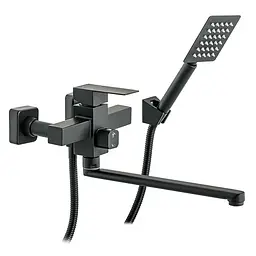 Змішувач для ванни Mixxus KUB-006 black MI2811 Чорний матовий