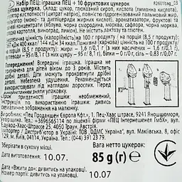 Набір цукерок PEZ Sponge Bob 1+10, 85 г - мініатюра 3