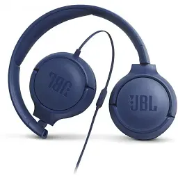 Гарнітура JBL Tune 500 (JBLT500BLU) Blue UA - мініатюра 5