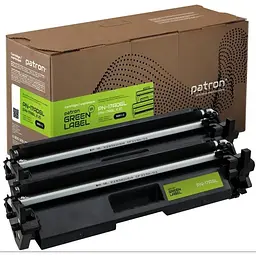 Тонер-картридж Patron HP 17A (2*CF217A) Green Label (PN-17ADGL)