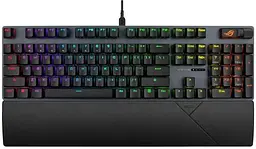 Клавіатура ASUS ROG Strix Scope II X 104key USB-A EN/UK RGB Black (90MP03XG-BKMA00)