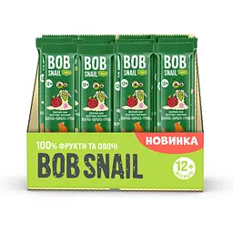 Дитячий снек  Bob Snail Яблуко-Гарбуз-Груша 17 г - мініатюра 3