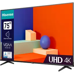 Телевізор Hisense 75A6K 75" LED 4К UA [20011243] [113559] - мініатюра 2