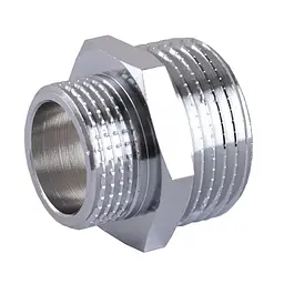 Ніпель Solomon 3/4″х1″ ЗЗ хром 8208