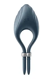 Ерекційне віброкільце-ласо Satisfyer Duelist Dark Blue, 10 режимів, потужний мотор - мініатюра 2