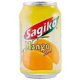 Напій Sagiko Mango соковмісний слабогазований 320 мл