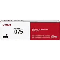 Картридж Canon 075 Black (6365C002) - мініатюра 1