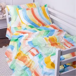 Простирадло MirSon Kids Time Бязь, 17-0577, Summer paint - мініатюра 6