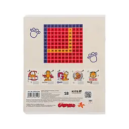 Зошит Kite Garfield, 18 аркушів, клітинка (GF26-236) - мініатюра 9