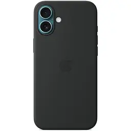 Силіконовий чохол CasePro Silicone Case with MagSafe Black для iPhone 16 Plus - мініатюра 3